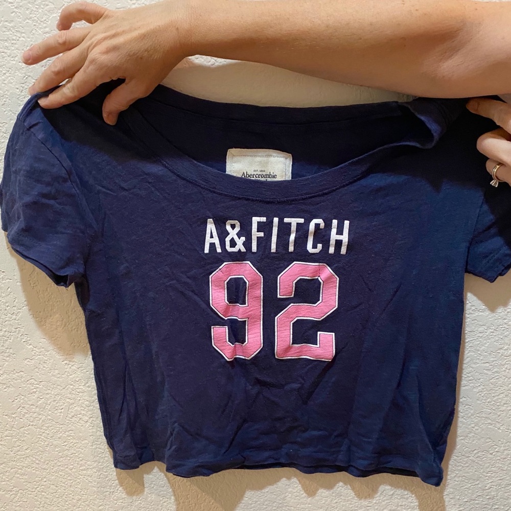 Abercrombie and Fitch loose cropped top
